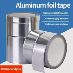 1roll Aluminum Foil Duct Tape Heavy Duty High Temperature Sealed Bonded Metal