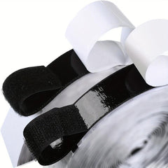 2pcs 24.99m Hook and Loop Adhesive Tape Strip Fastener