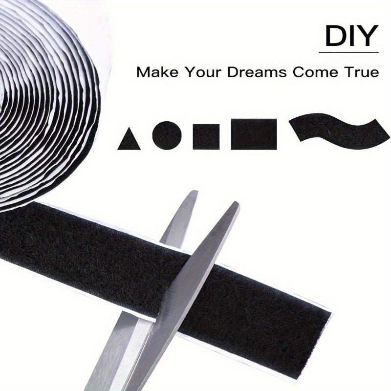 2pcs 24.99m Hook and Loop Adhesive Tape Strip Fastener