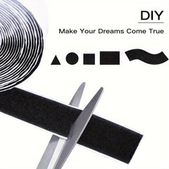 2pcs 24.99m Hook and Loop Adhesive Tape Strip Fastener