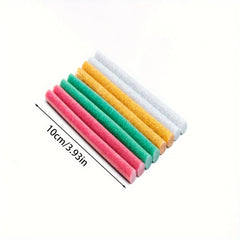 25pcs Colorful Hot Melt Glue Sticks High Viscosity DIY Instant Glue Sticks