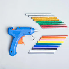 25pcs Colorful Hot Melt Glue Sticks High Viscosity DIY Instant Glue Sticks