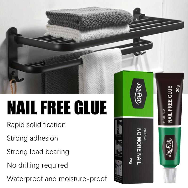 Quick Drying Nail Adhesive Strong Glue for Metal Plastic Glass