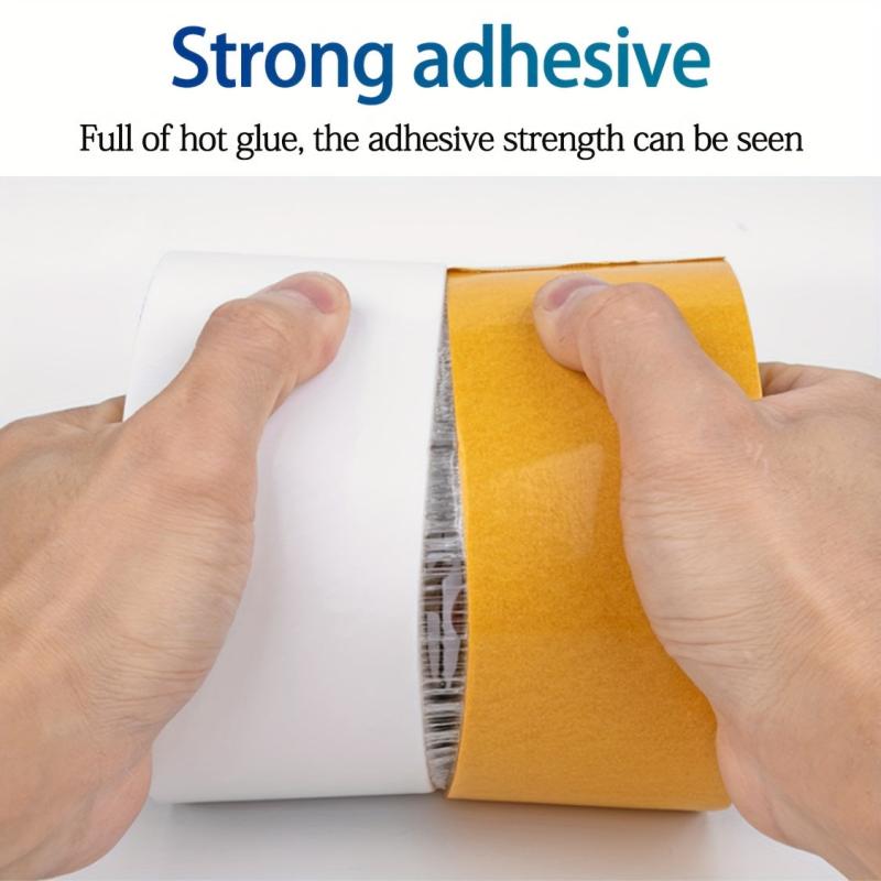 Heavy Duty Double Sided Tape, Removable Acrylic Clear Adhesive, 3/10/6m