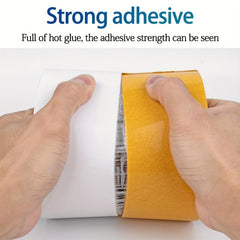 Heavy Duty Double Sided Tape, Removable Acrylic Clear Adhesive, 3/10/6m