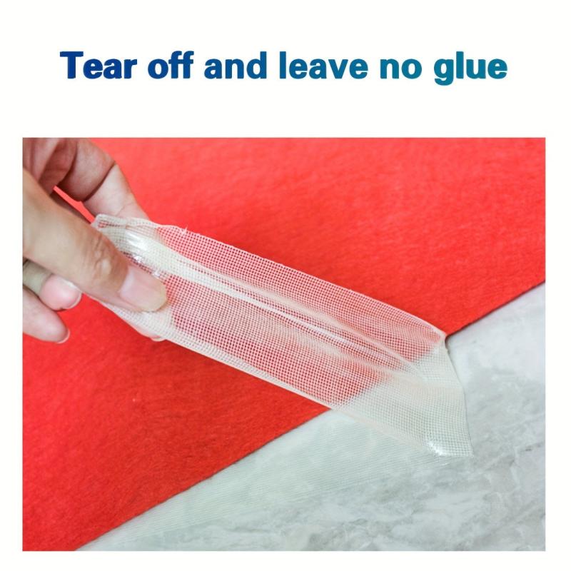 Heavy Duty Double Sided Tape, Removable Acrylic Clear Adhesive, 3/10/6m