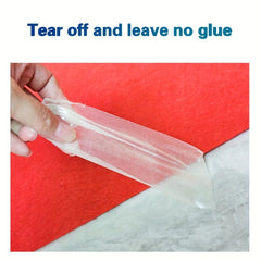 Heavy Duty Double Sided Tape, Removable Acrylic Clear Adhesive, 3/10/6m