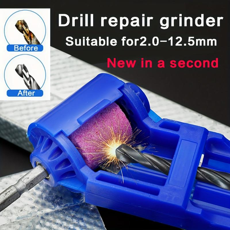Adjustable Drill Bit Sharpener 5mm Portable Variable With Diamond Grinding Wheel