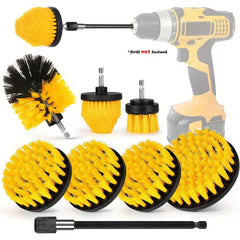 7-Piece Power Scrubber Drill Brush Set for Cleaning - All Purpose Drill Brush