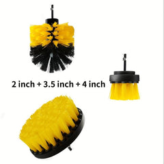 7-Piece Power Scrubber Drill Brush Set for Cleaning - All Purpose Drill Brush
