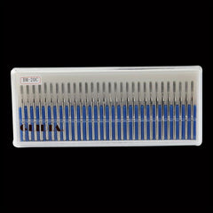 QLIDIA Diamond Mounted Points Diamond Burrs Set Jade Carving Nail Grinding Head