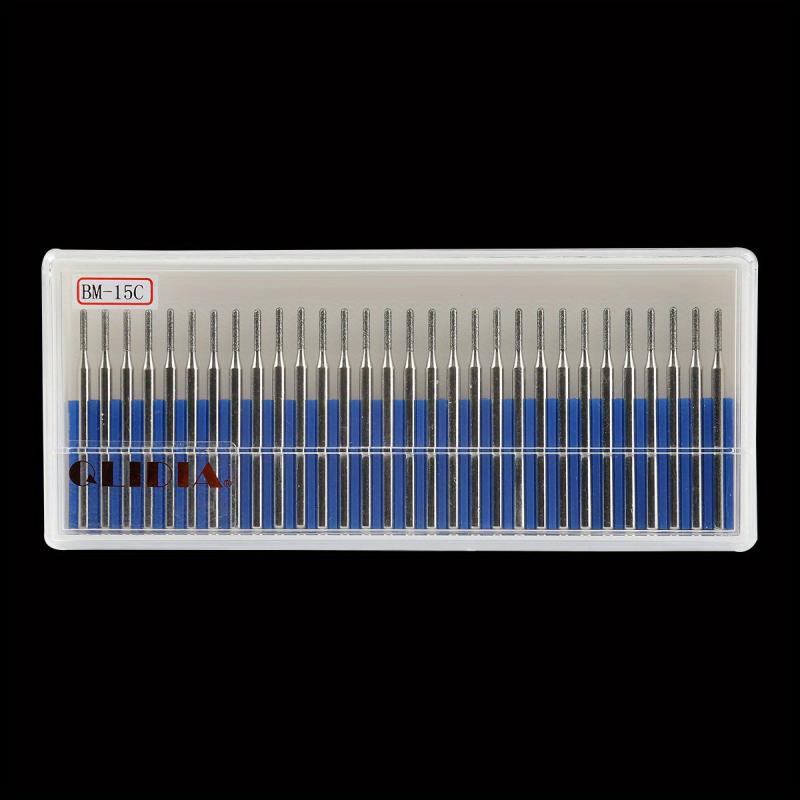 QLIDIA Diamond Mounted Points Diamond Burrs Set Jade Carving Nail Grinding Head