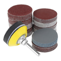 Professional 50mm Sanding Discs Polishing Sheets Round Grinding Pad