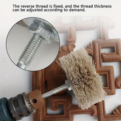 Nylon Wheel Brush 80 1000Grits Abrasive Grinding Head 6mm Shank
