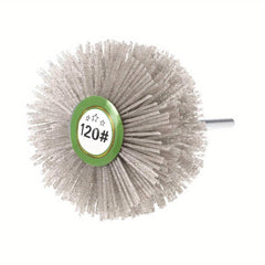 Nylon Wheel Brush 80 1000Grits Abrasive Grinding Head 6mm Shank