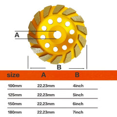 Diamond Grinding Cup Wheels for Concrete Masonry Stone Grinding