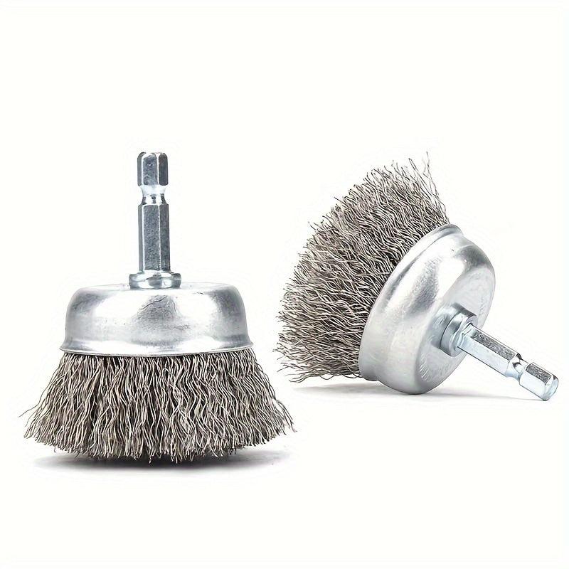 1pc Wire Wheel Brush 5 08 6 5 Cm Rotary Tool Drill Brush