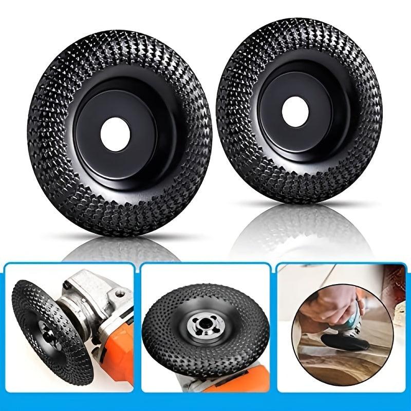 4pcs 10 Wood Grinding Shaping Disk Grinder Wheel Disc for Angle Grinders