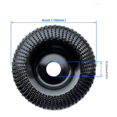 4pcs 10 Wood Grinding Shaping Disk Grinder Wheel Disc for Angle Grinders