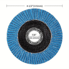 Flap Discs 4.5 Inches 115mm 125mm Flap Sanding Disc