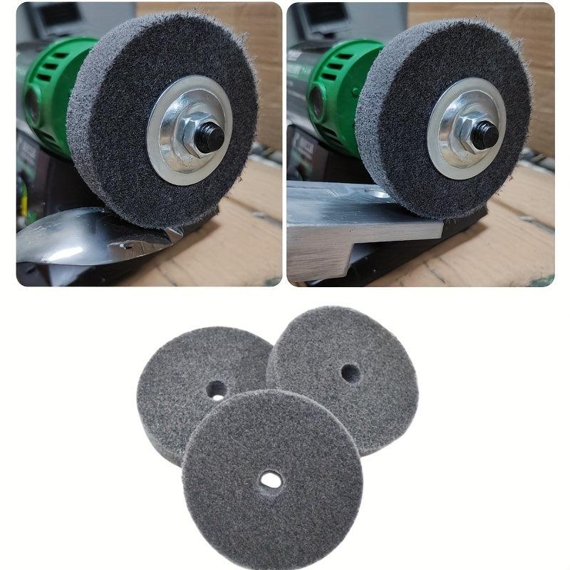 Non woven Grinding Wheel Nylon Fiber Polishing Buffing Wheel