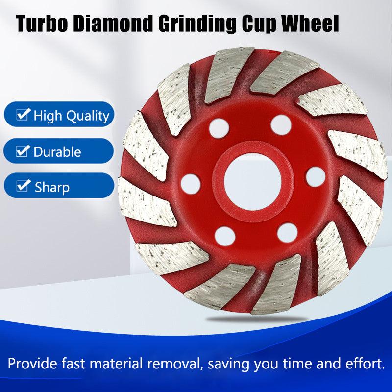Wood Carving Disc Diamond Grinding Wheel Disc Bowl Shape Grinding Cup Concrete