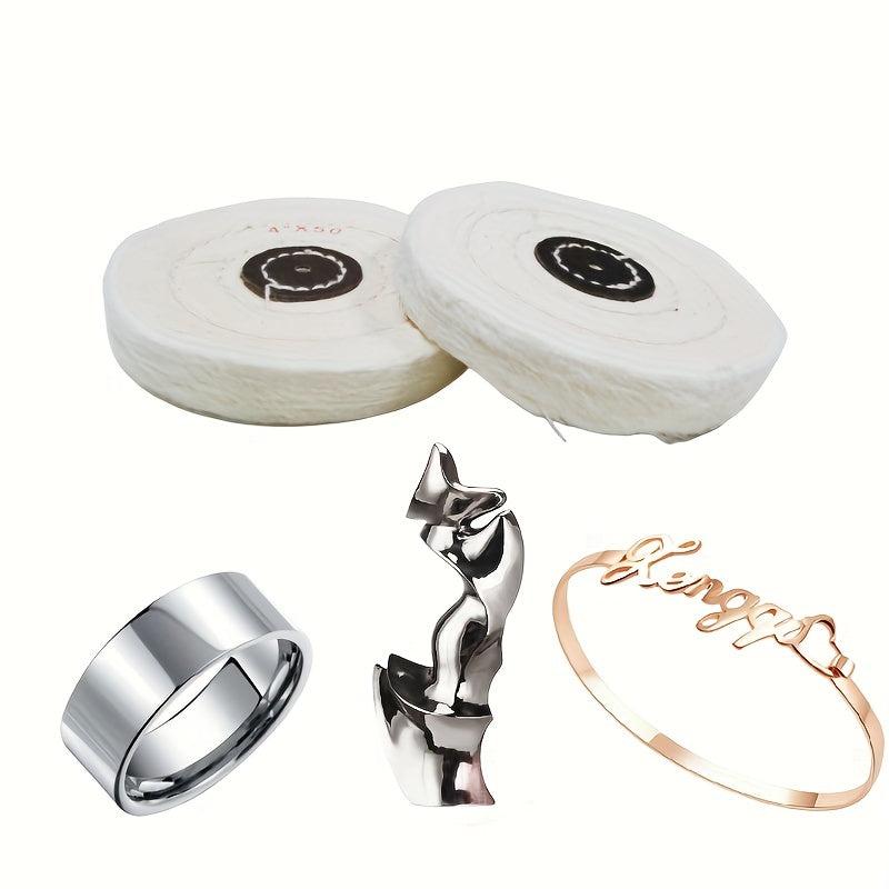 6mm Cloth Jewelry Polishing Wheel - 4' 50PYL