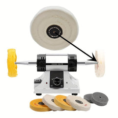 6mm Cloth Jewelry Polishing Wheel - 4' 50PYL
