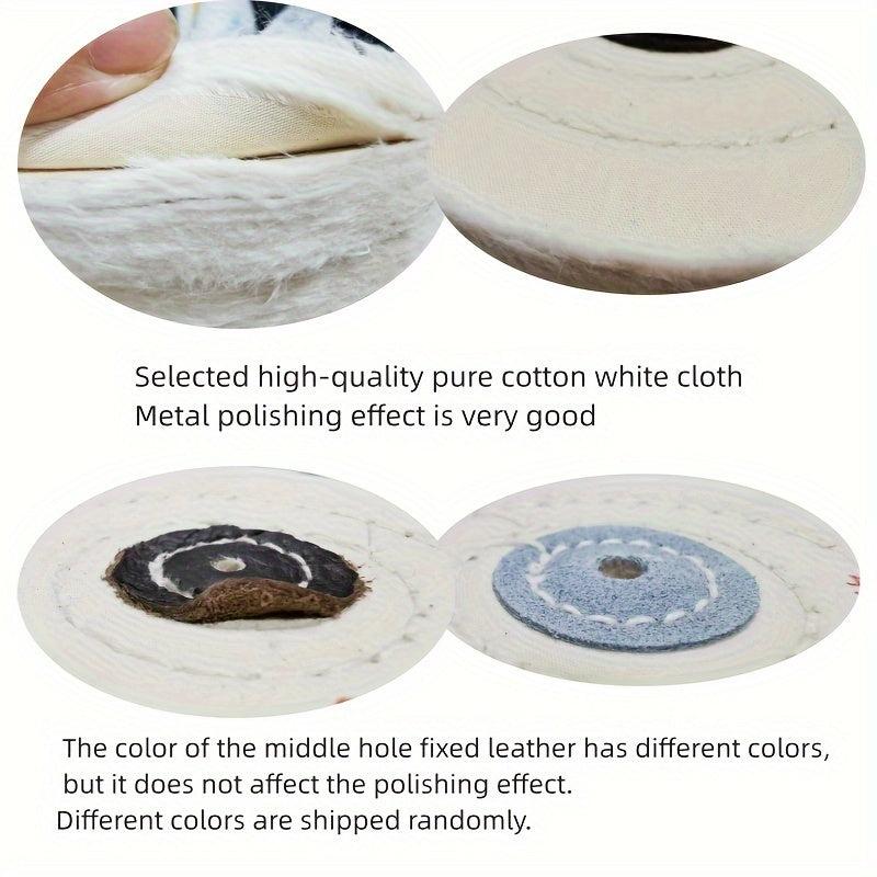 6mm Cloth Jewelry Polishing Wheel - 4' 50PYL