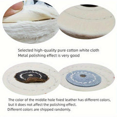 6mm Cloth Jewelry Polishing Wheel - 4' 50PYL
