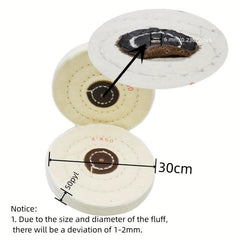6mm Cloth Jewelry Polishing Wheel - 4' 50PYL