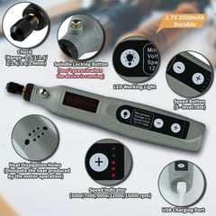 Cordless Rotary Tool Mini Power Rotary Tool 5 Speed USB Charging 3 7V Kit