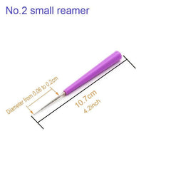 5 Pcs Jewelry Making Tool Set Diamond File Cutter Bead Beading Hole Enlarger