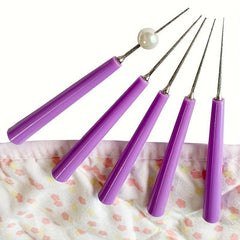 5 Pcs Jewelry Making Tool Set Diamond File Cutter Bead Beading Hole Enlarger