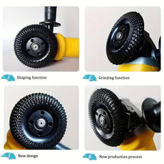 Wood Grinder Wheel Disc 10-16cm Wood Shaping Wheel Grinding Disc