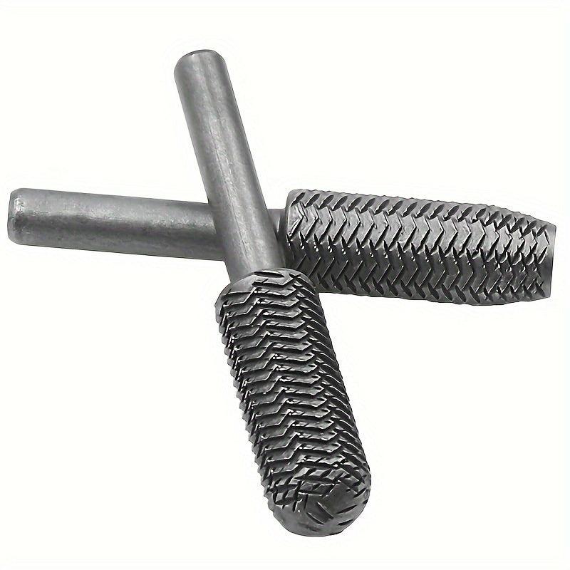 5pcs Rotary Steel File Rasp Wood Drill Bits Burrs Metal Grinding Tool
