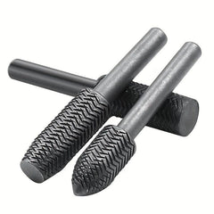 5pcs Rotary Steel File Rasp Wood Drill Bits Burrs Metal Grinding Tool