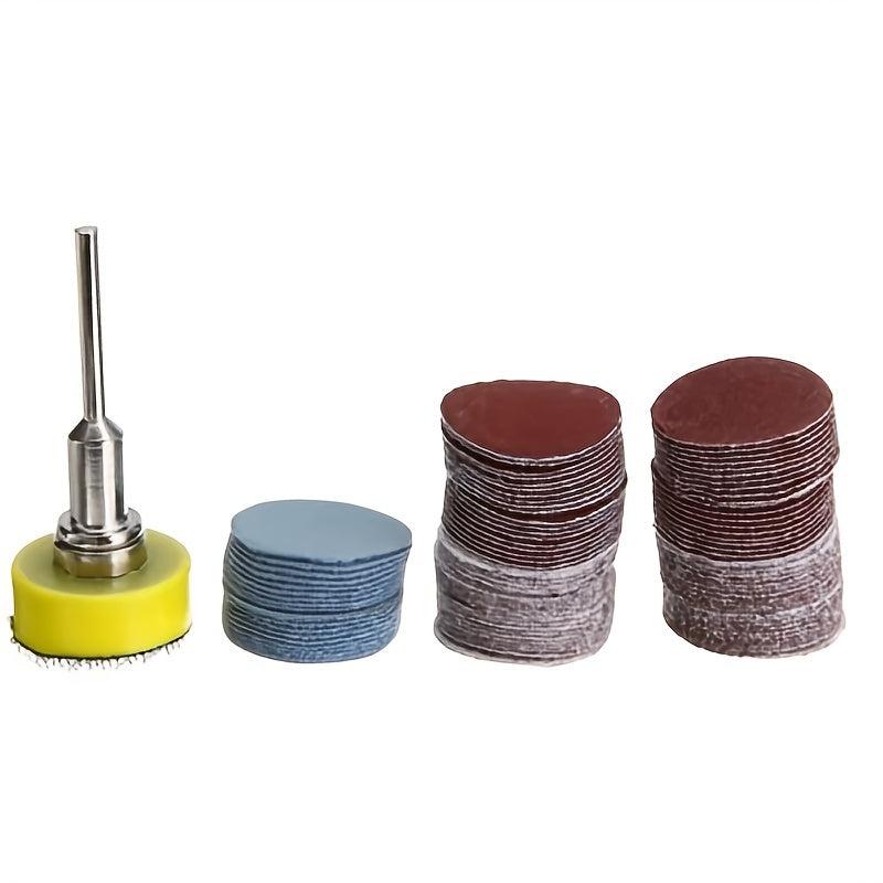100pcs 1 Inch Sanding Discs Polishing Pads for Rotary Tools