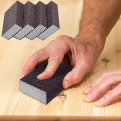 4pcs Sanding Block Sponge Coarse Medium Fine Ultra Fine Wet And Dry Grinding Pad