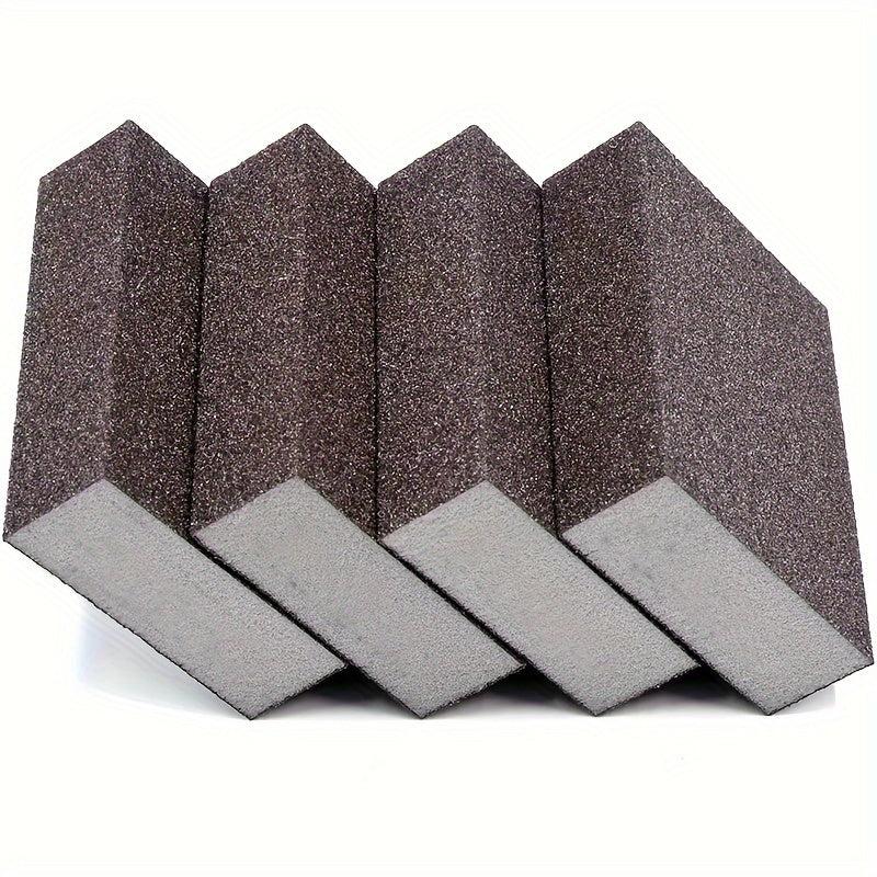 4pcs Sanding Block Sponge Coarse Medium Fine Ultra Fine Wet And Dry Grinding Pad