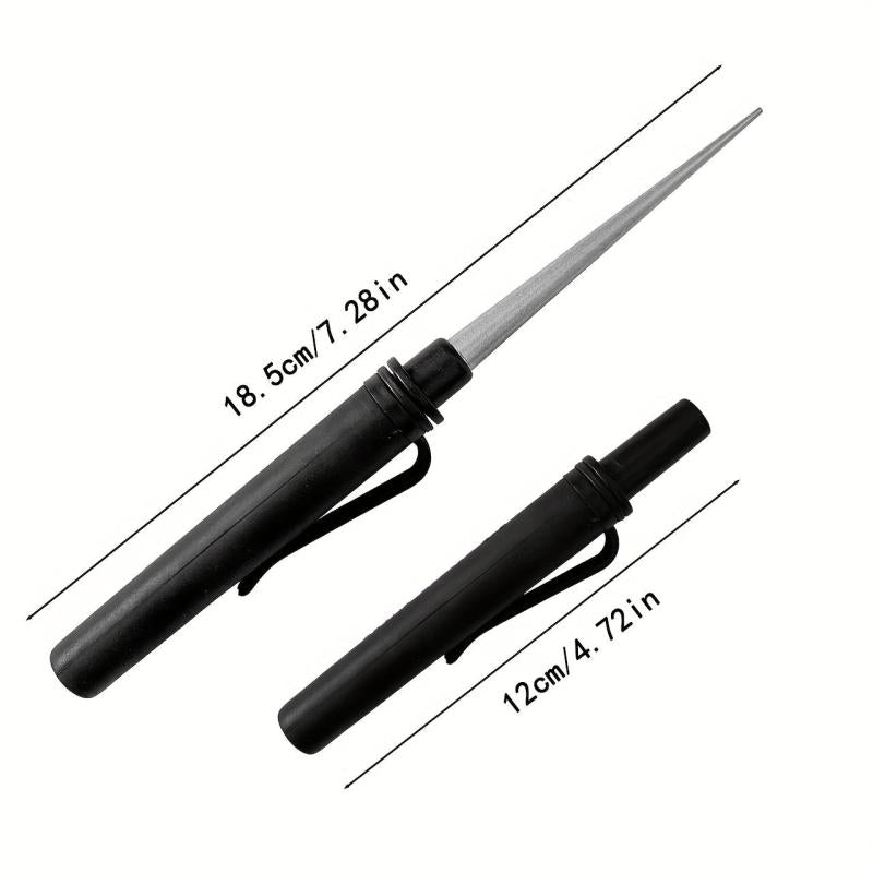 Portable Diamond Sharpening Stone Fish Hook Sharpen Tool