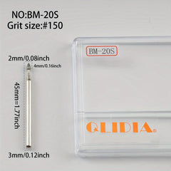 30pcs Diamond Burrs Set Rotary File Burs Kit 35mm Shank for Grinder Tools