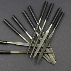 10pcs Needle File Set for Metal Glass Stone Jewelry Wood Carving