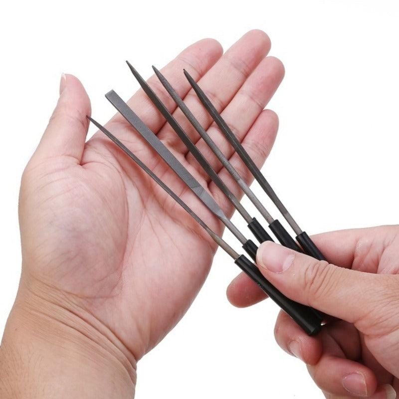 10pcs Needle File Set for Metal Glass Stone Jewelry Wood Carving