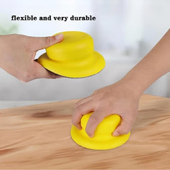 Hook and Loop Hand Polishing Pad for Furniture Polishing