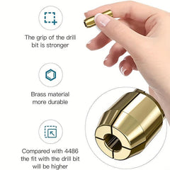 Replacement 4486 Drill Keyless Bit Chuck 2 54 81-2 54 20