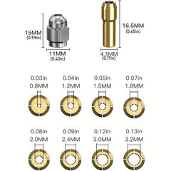 Replacement 4486 Drill Keyless Bit Chuck 2 54 81-2 54 20