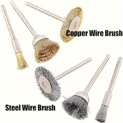 9pcs Steel Wire Wheel Brushes Rotary Tools Grinders Engraving Machines