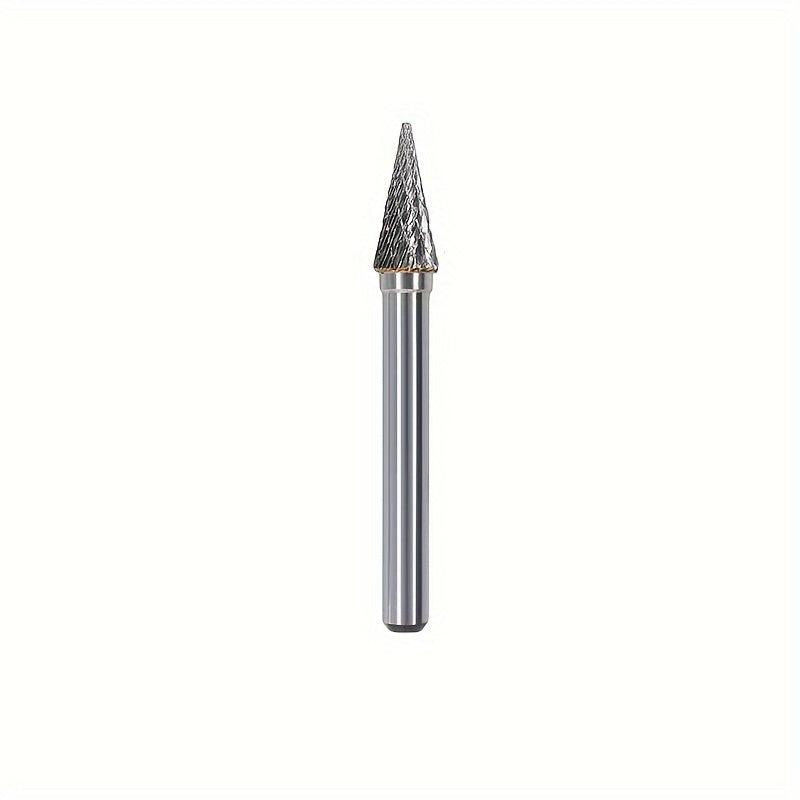 1pc Tungsten Carbide M-Shaped Deburring File Bits for Rotary Tools