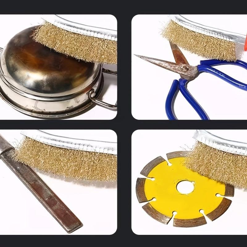 Plastic Handle Steel Wire Brush Cleaning Tool